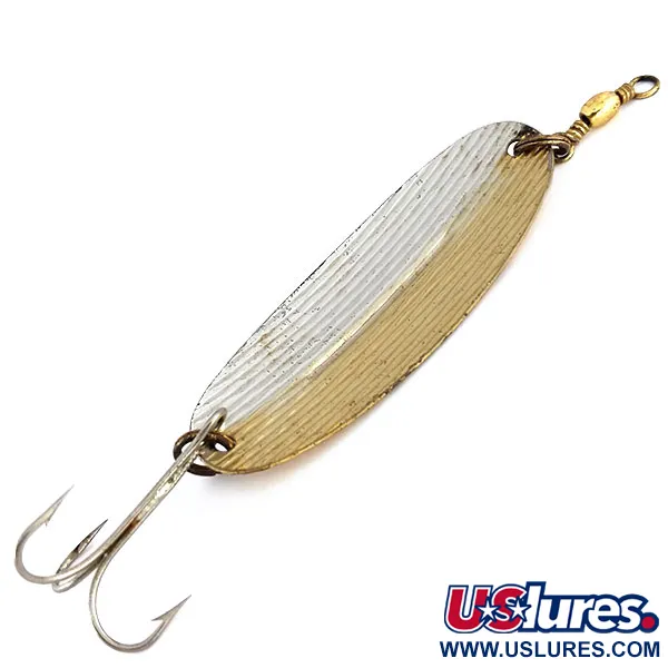 Williams Wabler W60 Lepel, Silver / Gold, 21g, Stabilisatierib, #9849