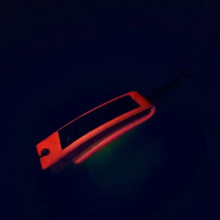 South Bend Super-Duper 506 UV Blinker, Oranje, 7g, UV, #9851