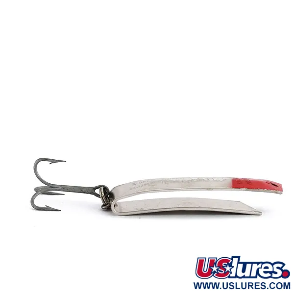 Luhr Jensen Super-Duper 509 Lepel, Nikkel/Rood, 11g, U-vorm, #9852