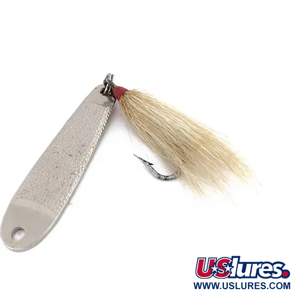 Acme Trophy Lepel, Gehamerd Nikkel, 60g, Geveerde Haak, #9863