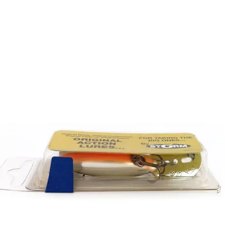 Storm Original Hot'N'Tot Plug, Goud/Zwart, 6.5g, Metalen Lip, #9876