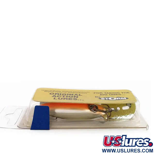 Storm Original Hot'N'Tot Plug, Goud/Zwart, 6.5g, Metalen Lip, #9876