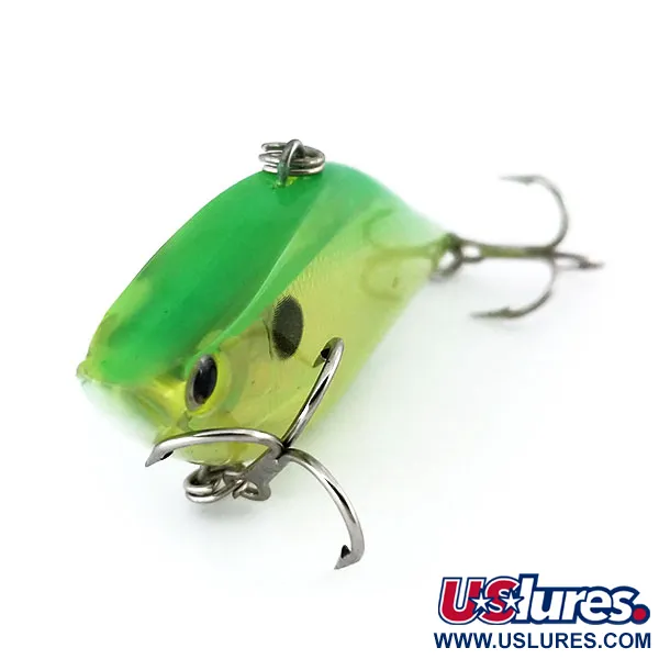 Yo-Zuri 3D VIB Lipless Crankbait, Groen, 12g, 3D Prisma-effect, #9889