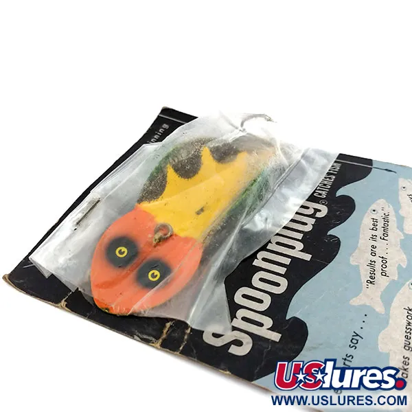 Buck Perry Spoonplug, Geel/Oranje, 21g, Diepte 1.2-1.8m, #9900