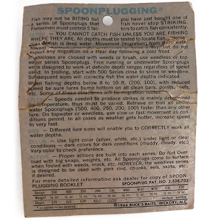 Buck Perry Spoonplug, Geel/Oranje, 21g, Diepte 1.2-1.8m, #9900