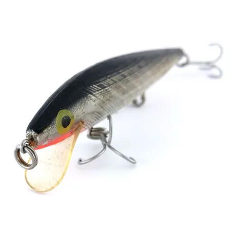 Rebel Floating Minnow F14 Plug, Zilver, 14g, Drijvend, #9908
