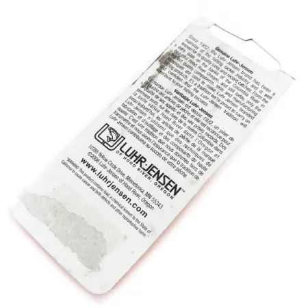 Luhr Jensen Krocodile Lepel, Rood/Zwart, 7g, Vintage, #9921