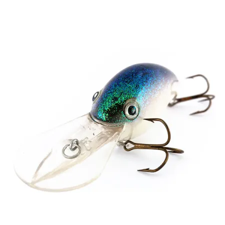 Strike King Pro Model 5XD Crankbait, Blauw/Parel, 18g, Ratel, #9922