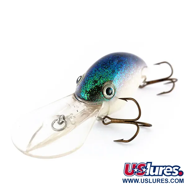 Strike King Pro Model 5XD Crankbait, Blauw/Parel, 18g, Ratel, #9922