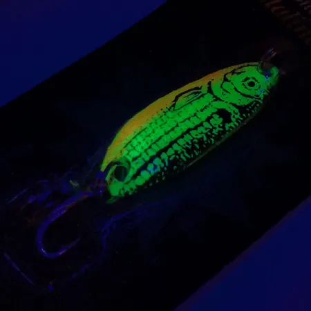 Renegade Honeycomb Series Crystalina Spoon, Groen-Oranje, 7g, Wafelstructuur, #9925