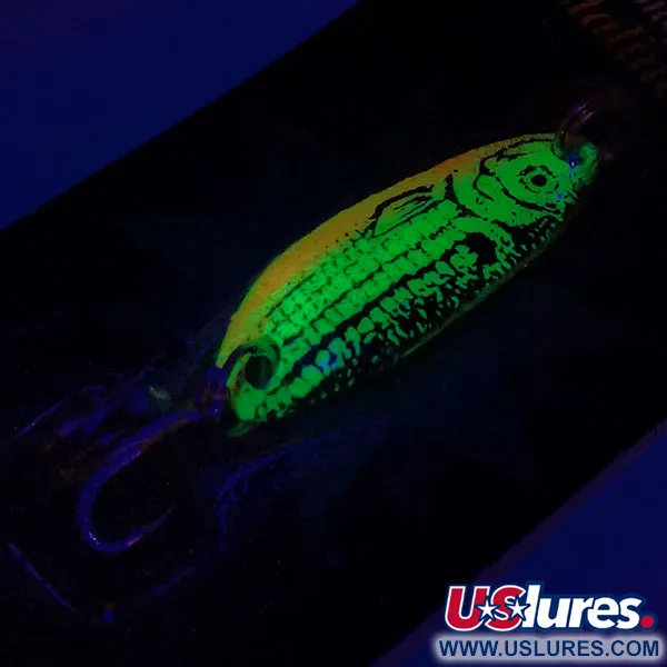 Renegade Honeycomb Series Crystalina Spoon, Groen-Oranje, 7g, Wafelstructuur, #9925