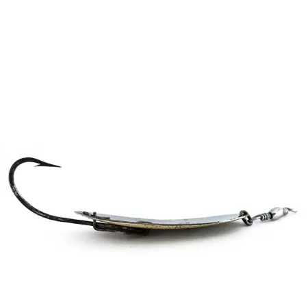Pflueger Record Lepel, Nikkel/Ivoor, 20g, Weedless, #9927