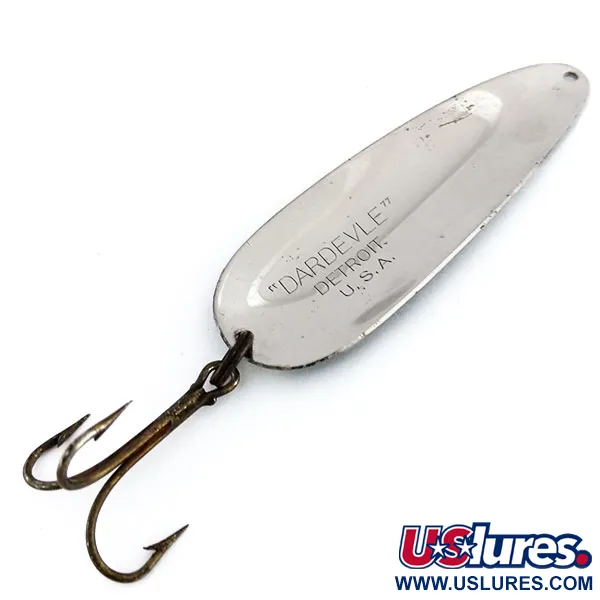 Eppinger Dardevle (1950s) Detroit Lepel, Zwart/Wit, 28g, #9931