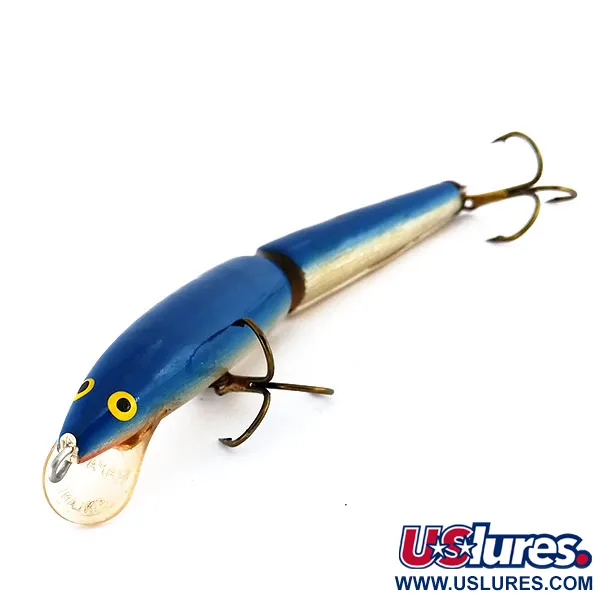 Rapala Jointed J-11 Plug, Blauw/Zilver, 9g, Balsa, #9935