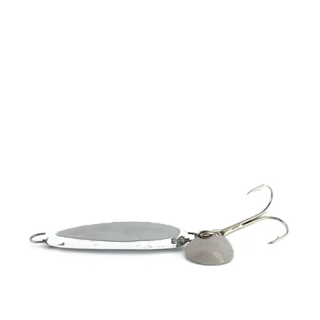 Bomber Slab Spoon Lepel, Wit, 28g, Reflecterende inlay, #9944