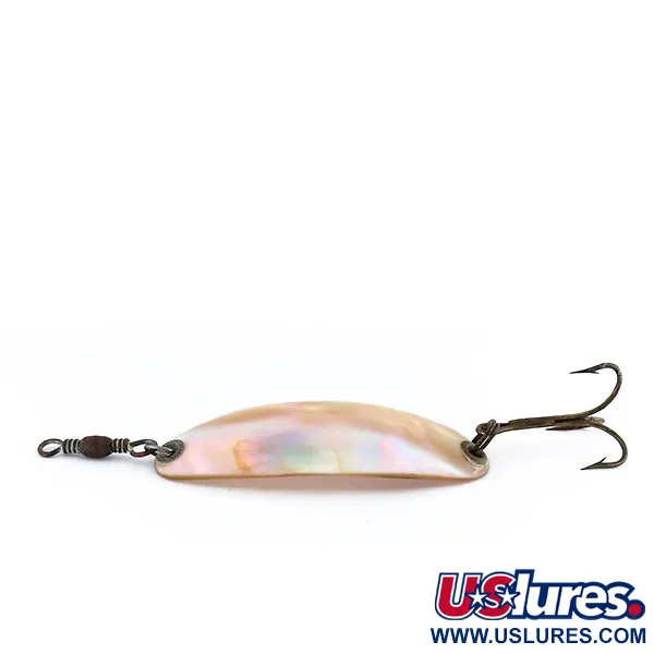 Pflueger Wobbler Spoon Lepel, Parelmoer, 9g, Vintage, #9949