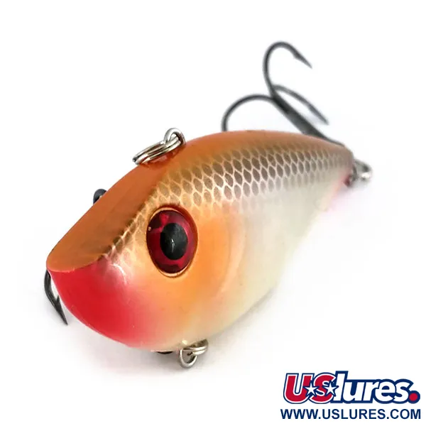 Strike King Red Eye Shad Lipless Crankbait, Goud/Wit, 14g, #9955