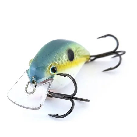Strike King square bill Crankbait, Groen Geel Parelmoer, 7g, #9959