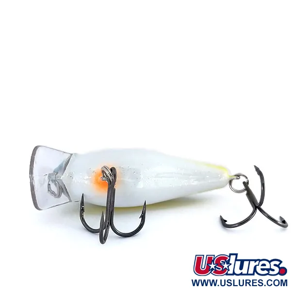 Strike King square bill Crankbait, Groen Geel Parelmoer, 7g, #9959