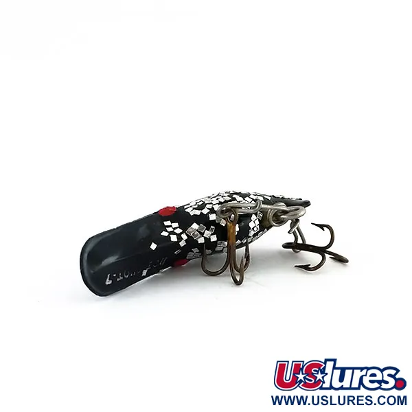 Luhr Jensen Hot Shot 70 Kunstaas, Zwart/Zilver, 1.6g, Vintage VS, #9964