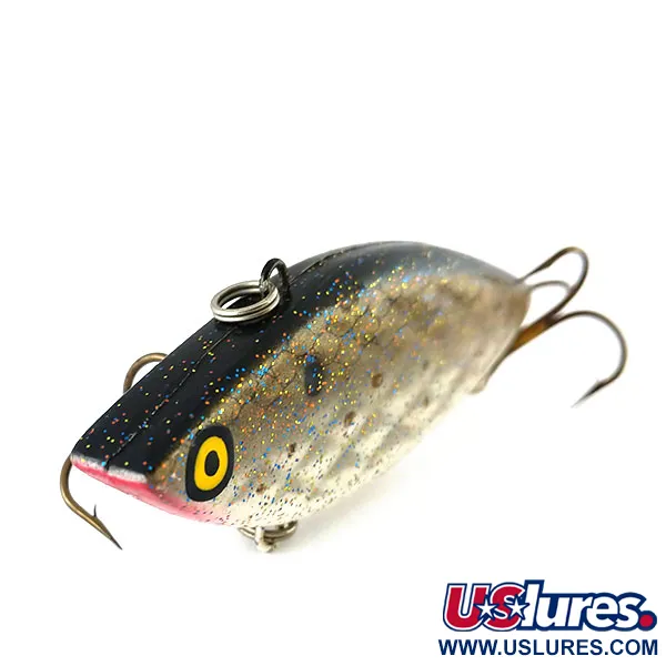 Strike King Diamond Shad Lipless Crankbait, Wit/Grijs, 14g, #9970