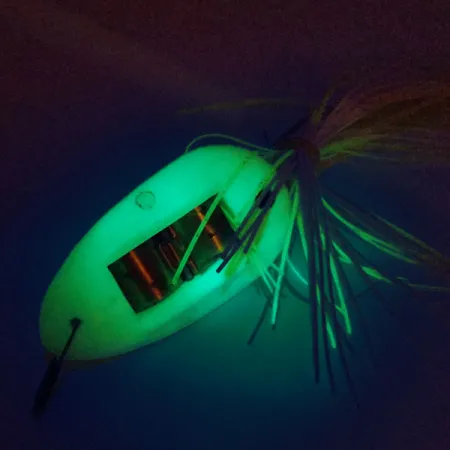 Norman Weedless Weedwalker Oppervlakte-lepel, Geel, 14g, Wiervrij, #9984