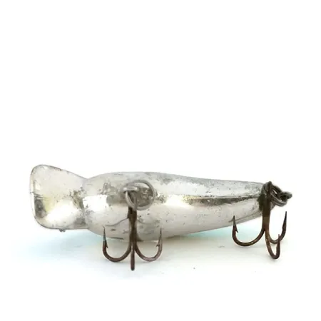 Norman Tiny N Crankbait, Zilver-Teal, 4g, Ratelkammer, #9987