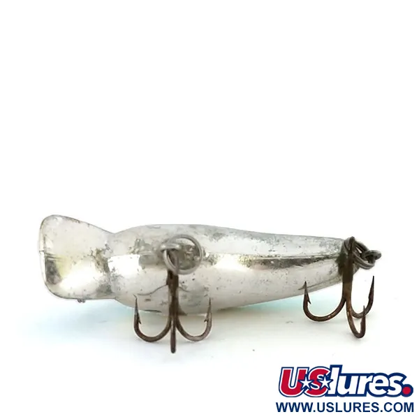 Norman Tiny N Crankbait, Zilver-Teal, 4g, Ratelkammer, #9987