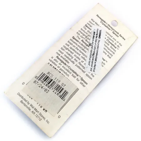 Renegade Crystalina Spoon Lepel, Roze-Zilver, 7g, Honeycomb, #9992