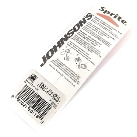 Johnson Sprite Lepel, Goud (24K Verguld), 7g, Red Teaser, #9995